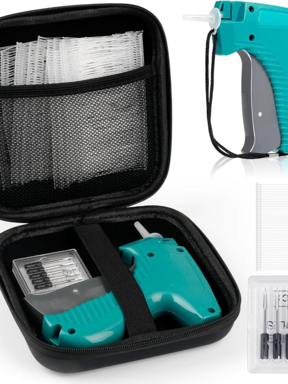Retail Clothing Attacher Tagging Gun, Green